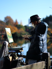 Painting man