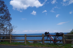 桜まつりに行く途中①