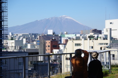 眺める