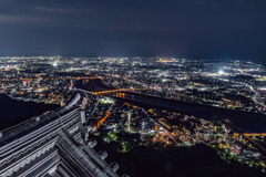 岐阜城からの夜景