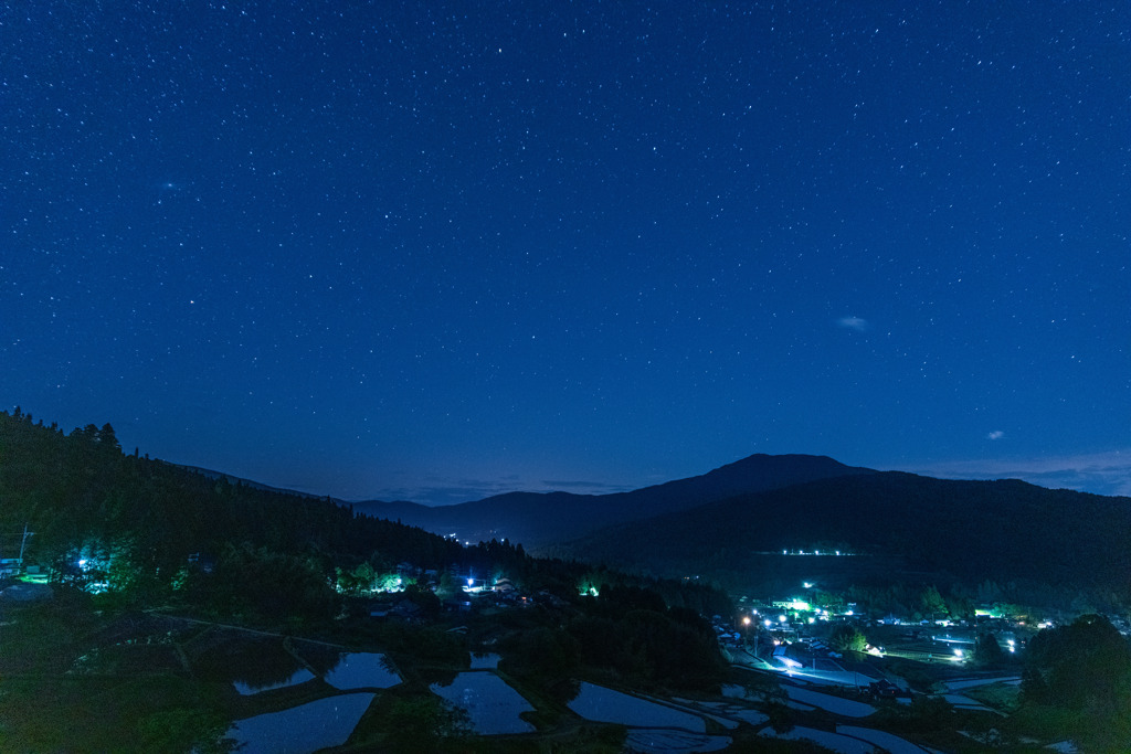 満点星空