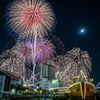 名港水上芸術花火2020