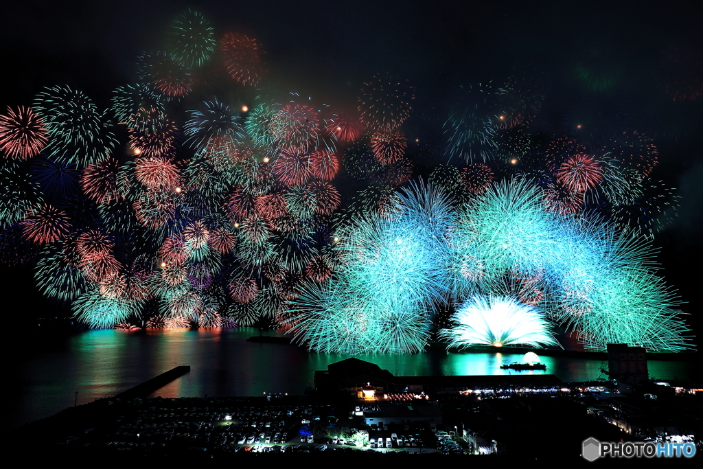 紀北町 きほく燈籠祭 花火 17 By ヒカリノアトリエ Id 写真共有サイト Photohito