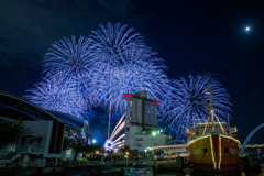 名港水上芸術花火2020