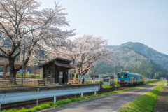 樽見鉄道　高科駅