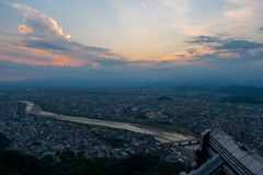 岐阜城からの眺め