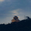 岐阜城と月