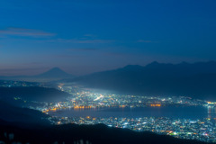 高ボッチ高原　夜明け前