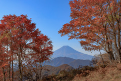 山の秋の始まり