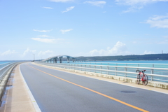 輪行　伊良部大橋