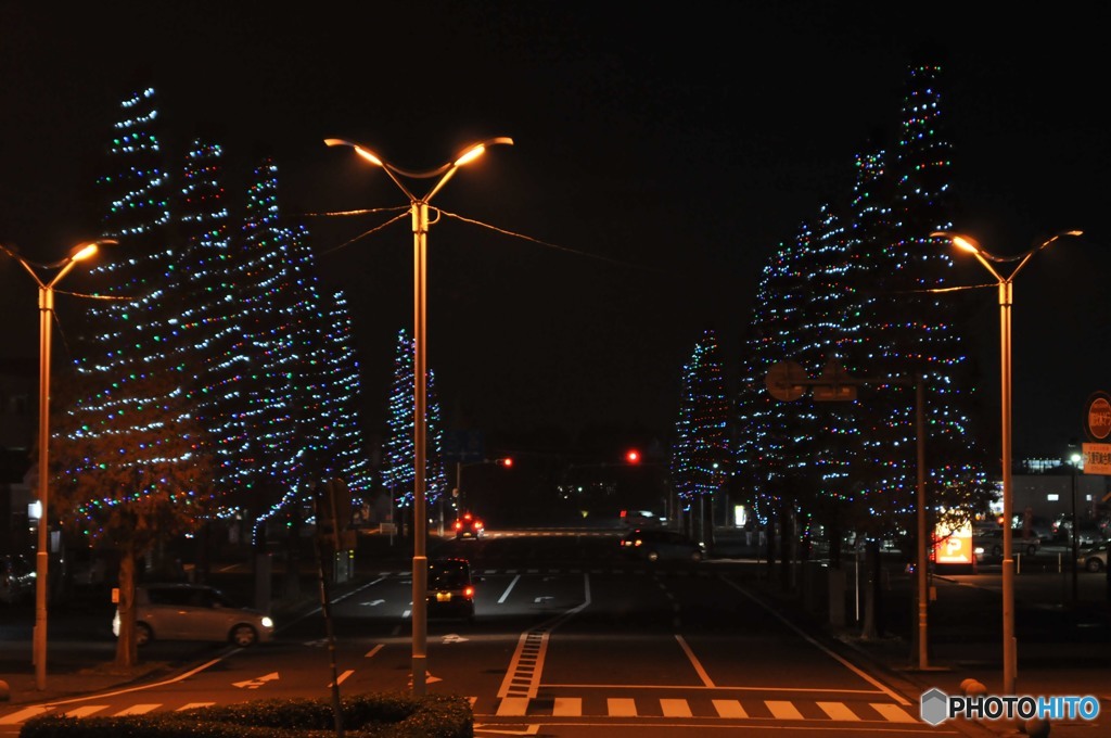 まん中の街灯が邪魔だなぁ