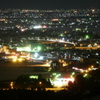 津軽平野 夜景 黒石方面