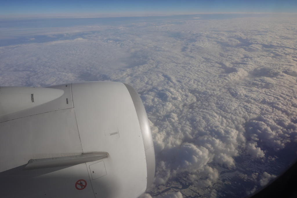 飛行機から