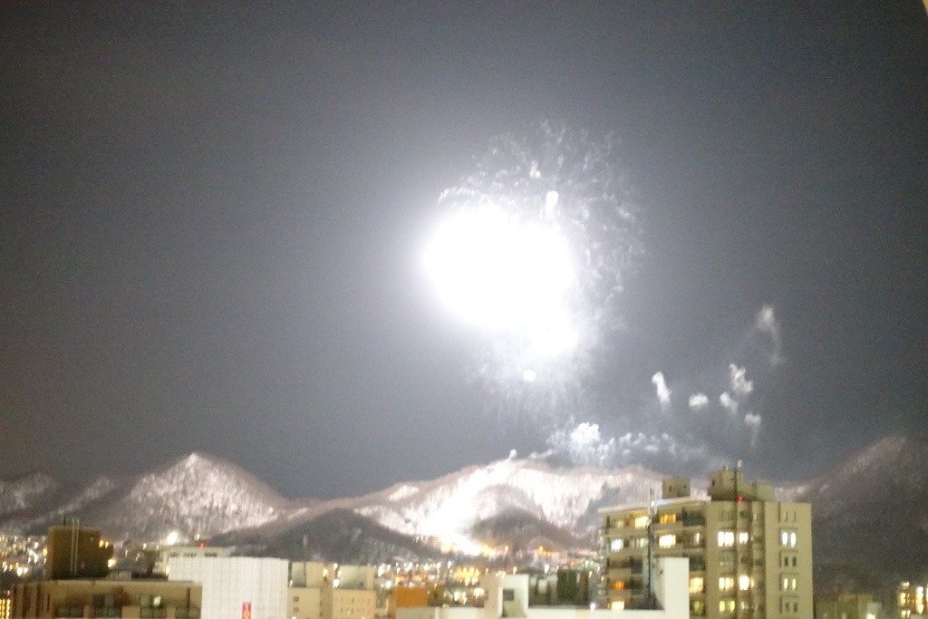 大倉山　花火