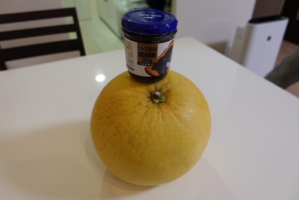 晩白柚　でかい
