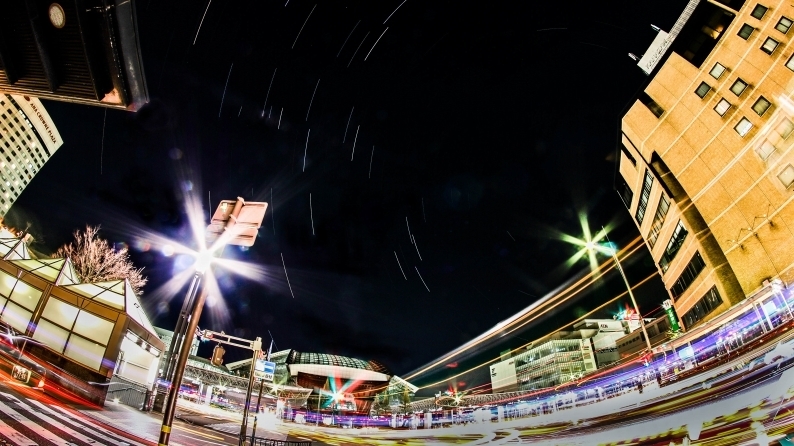 星流し金沢駅