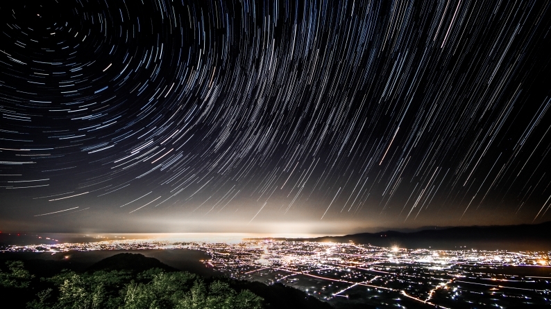 星流し散居村