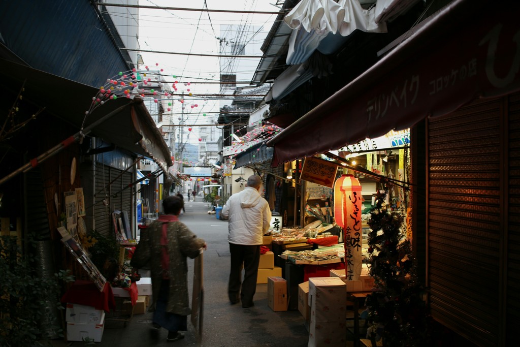 帯屋町の路地裏