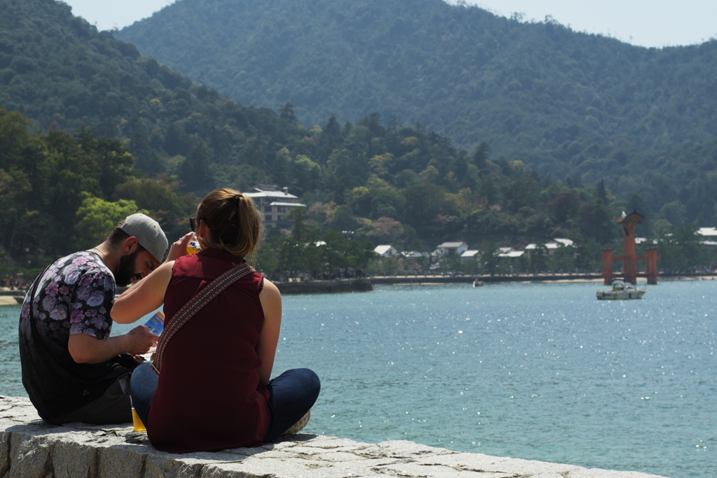 宮島は夏です？