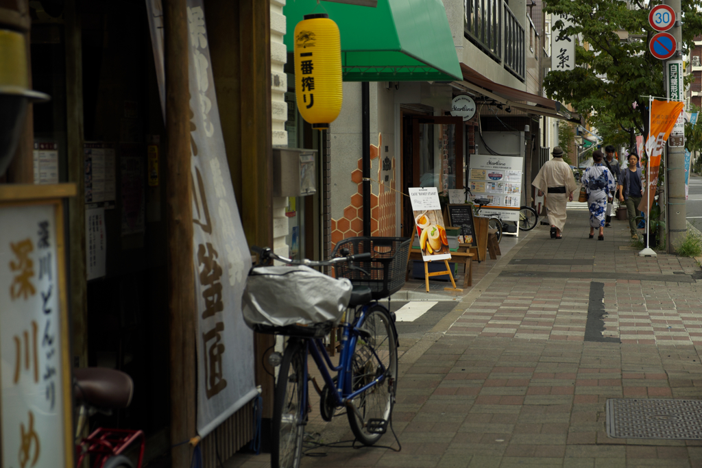 濹東綺譚の世界のようです