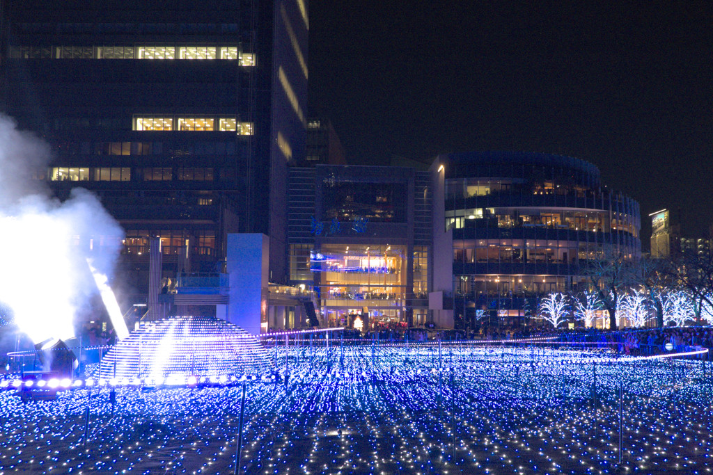 東京ミッドタウンのイルミネーション