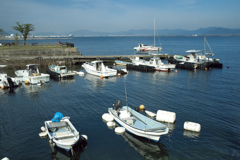 瀬戸の小さな船だまり