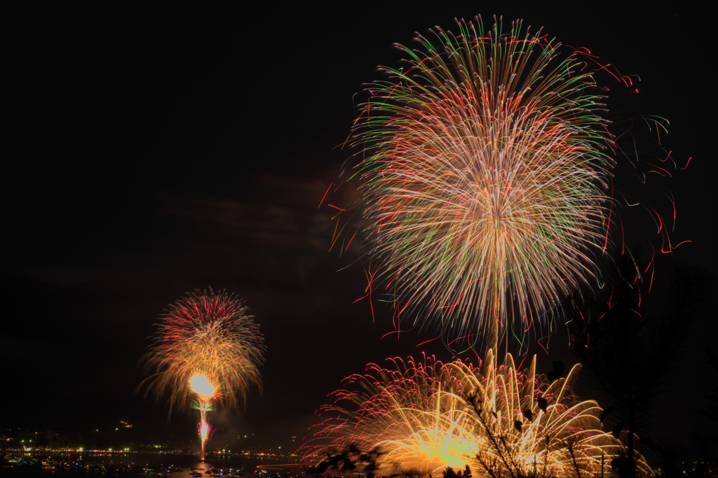 宮島水中花火大会　３