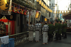 三社祭、打ち上げでしょうか