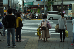 ある街角で