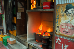 焼肉屋さんの準備