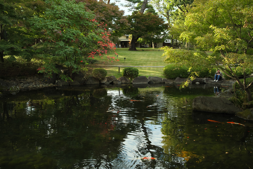 大田黒公園にて
