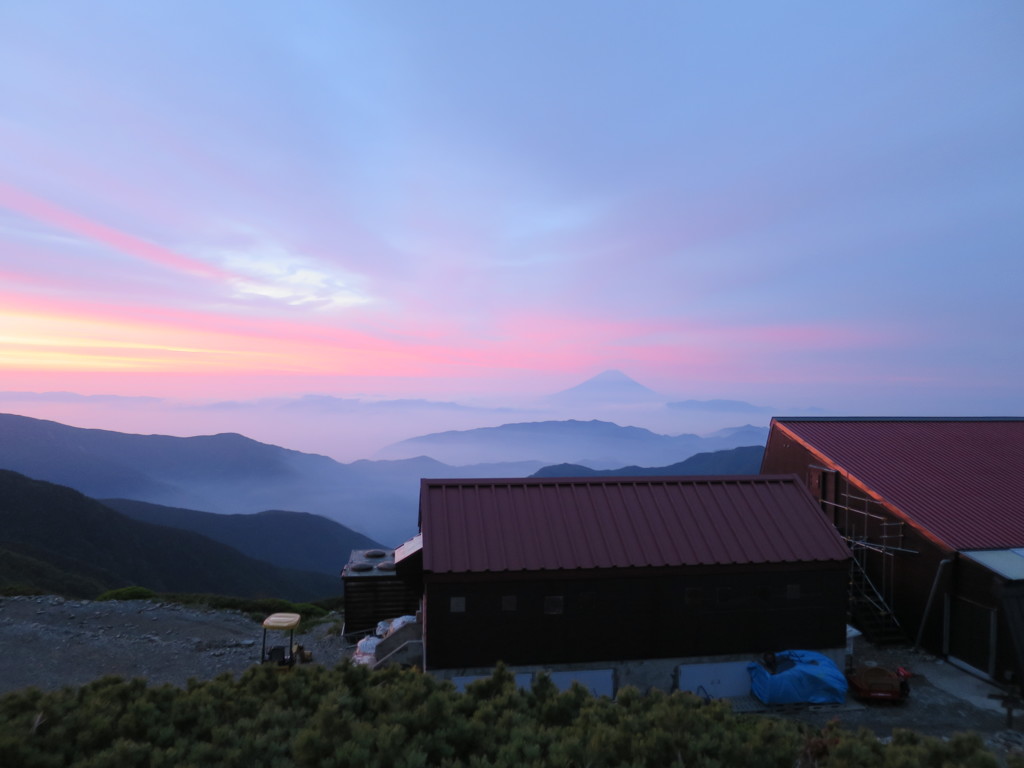 桃色富士山②