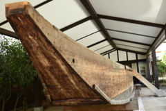 高梁川で使われた高瀬舟1