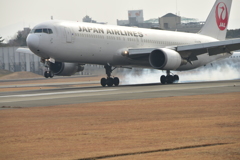 JAL着陸