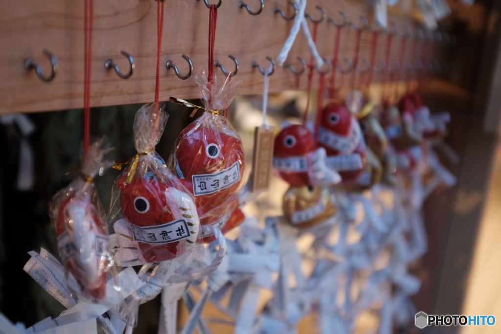 白山神社にて