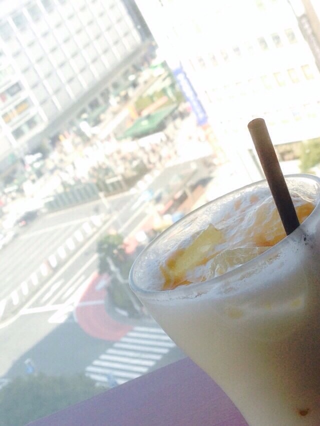 カフェで一息