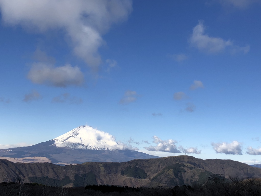 大涌谷から