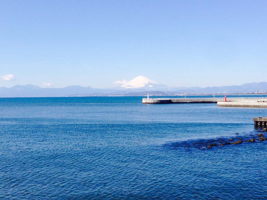 片瀬江ノ島から