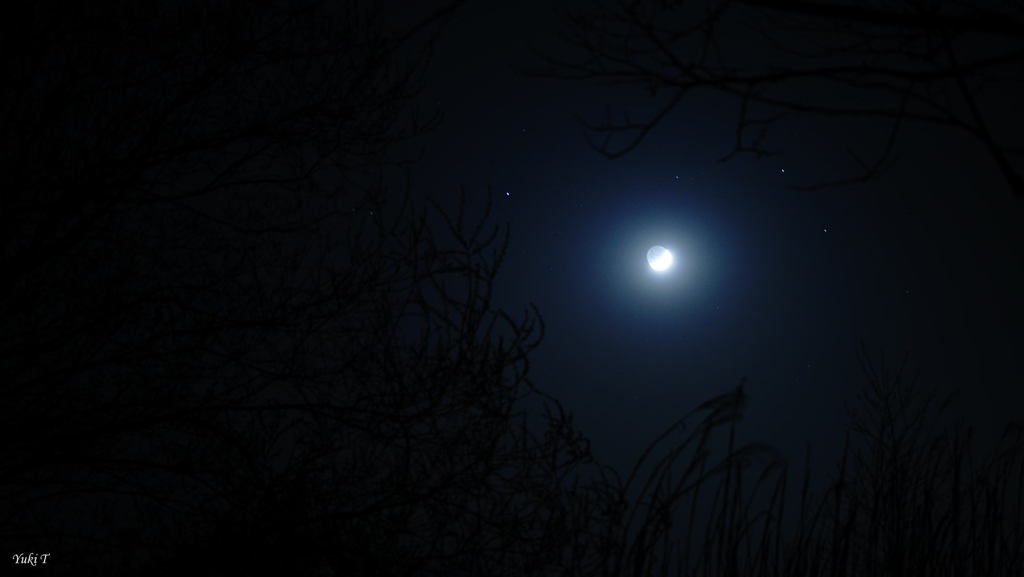 三日月の夜。