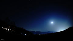 三日月の夜。