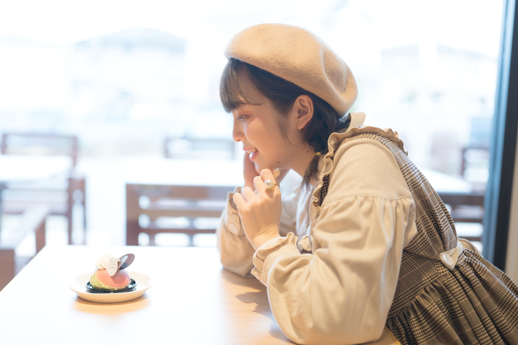 じーーーー？　クリスマスケーキ編