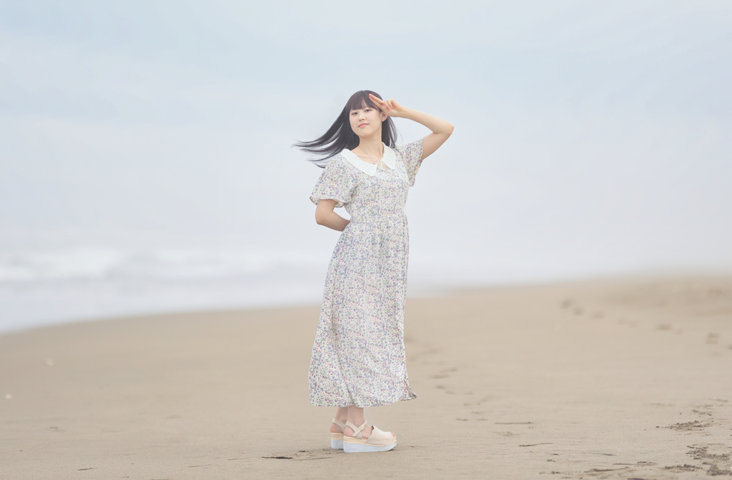 振り向きピース☆