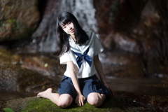 女の子座り