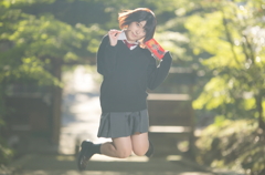秋の夕暮れはポッキー色♪