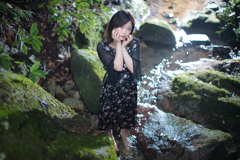 冷たい頬
