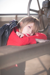 かっこつけてふてくされて