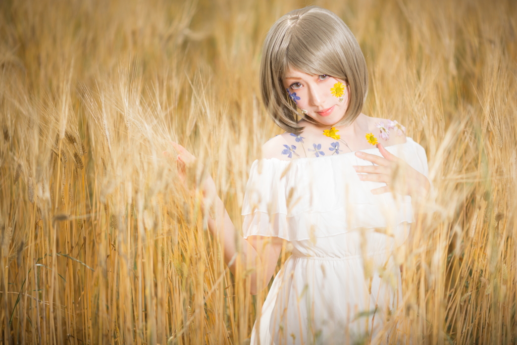 麦色に染めて