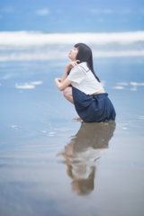 海の匂いがして
