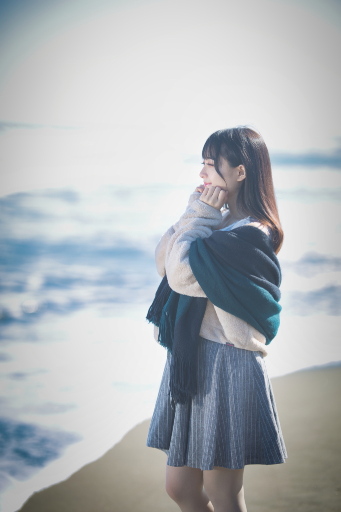 可愛い横顔