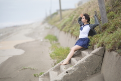 とある砂浜にて